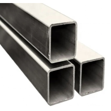 Tube carré en aluminium de tube carré d&#39;alliage d&#39;aluminium en métal fin d&#39;acier au carbone
